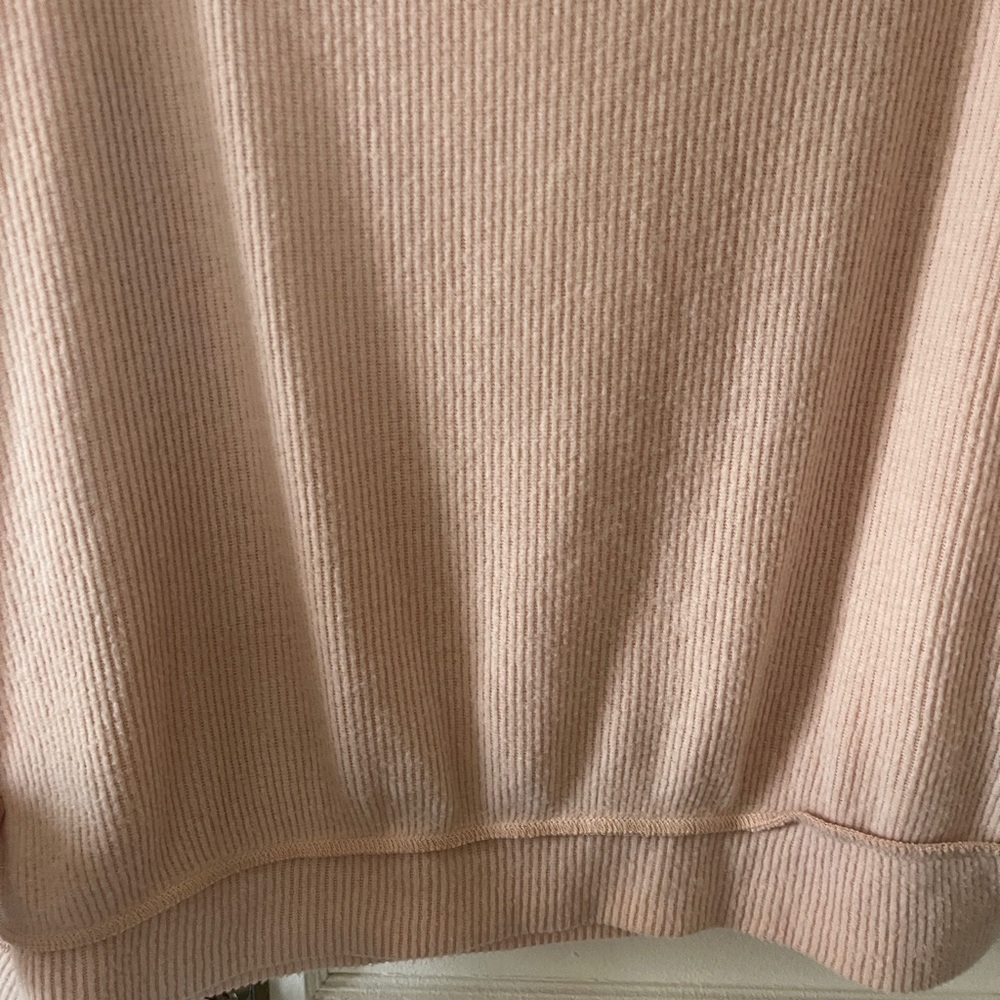 FREE PEOPLE Main Squeeze Brushed Hacci Top Drop Shoulder Sweater Women’s Small - Picture 10 of 12